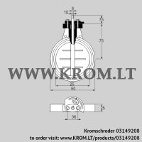 DKR25Z03F450D (03149208) butterfly valve
