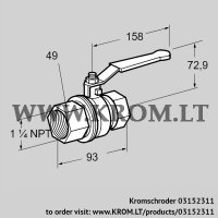 AKT32TN88 (03152311) manual valve