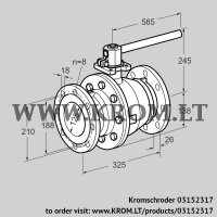 AKT125F160G1 (03152317) manual valve