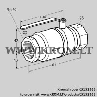 AKT15R10TAS (03152363) manual valve