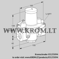 GDJ40TN04-0L (03155094) pressure regulator