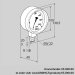 KFM100RB100 (03200108) pressure gauge
