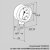 RFM P10TNB100 (03200133) pressure gauge