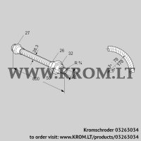 ES20RA800 (03263034) stainless steel flexible tube