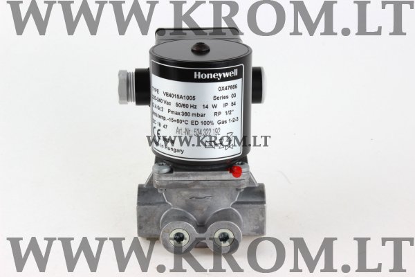 Honeywell VE 4015 A 1005 solenoid valve DN15, VE4015A1005