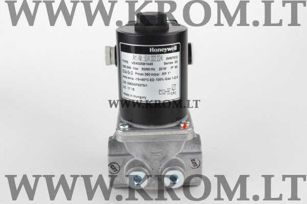 Honeywell VE 4025 B 1045 solenoid valve DN25, VE4025B1045