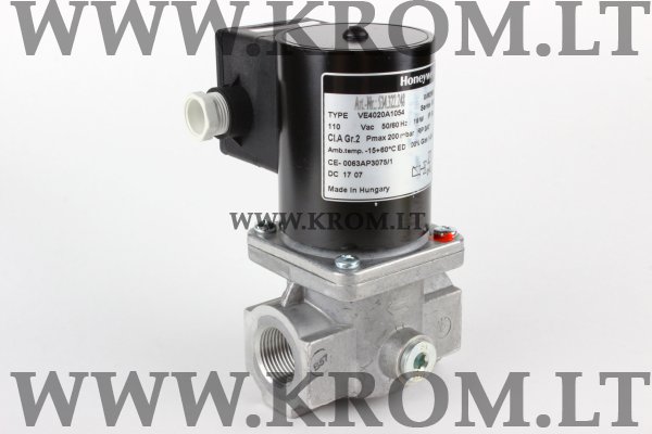 Honeywell VE 4020 A 1054 gas solenoid valve DN20, VE4020A1054