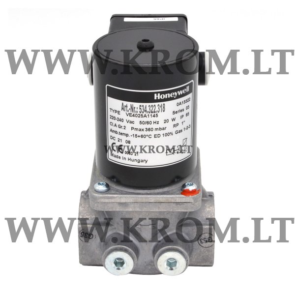 Honeywell VE 4025 A 1145 solenoid valve DN25, VE4025A1145