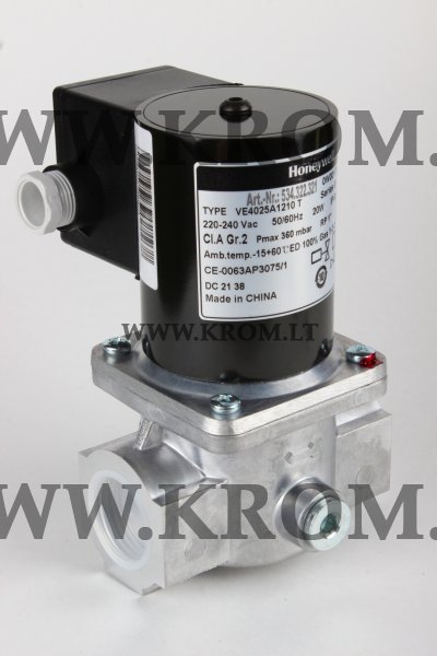 Honeywell VE 4025 A 1210T solenoid valve DN25, VE4025A1210T