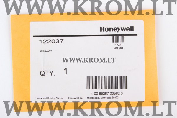 Honeywell 122037/U quartz lens, 122037/U