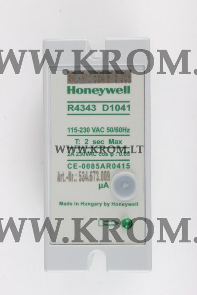 Honeywell R 4343 D 1041-ST005 flame switch, R4343D1041-ST005