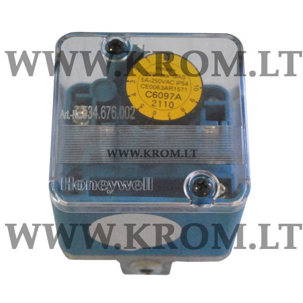 Honeywell C 6097 A 2110 gas pressure switch, C6097A2110