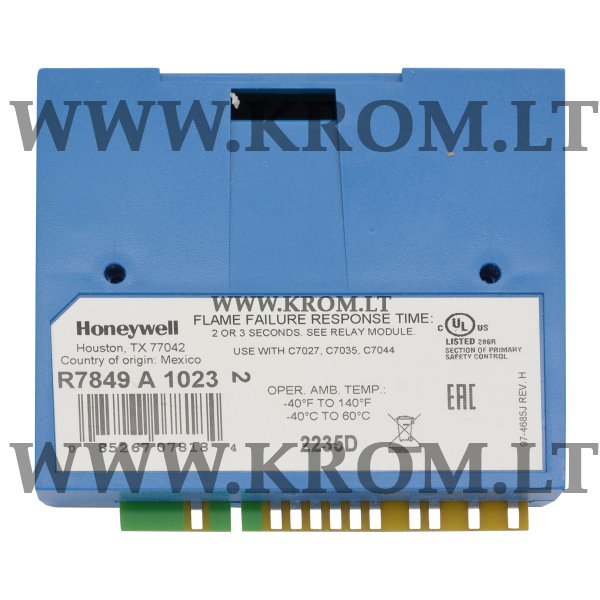 Honeywell R 7849 A 1023/U UV amplifier, R7849A1023/U