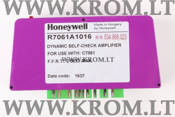 Honeywell R 7061 A 1016 UV amplifier, R7061A1016