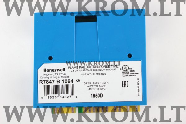 Honeywell R 7847 B 1064/U dynamic rectification flame, R7847B1064/U