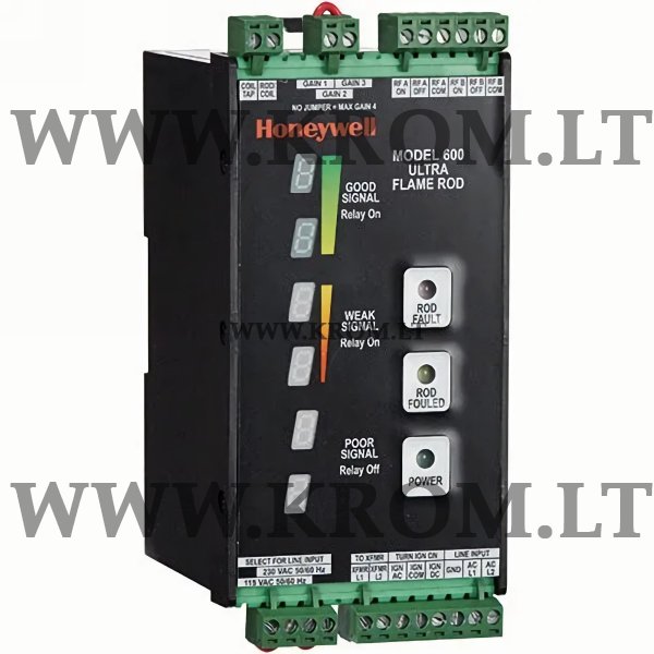 Honeywell 600 U Ultra flame rod relay, 600U