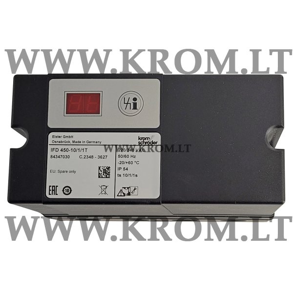 Kromschroder IFD 450-10/1/1T, 84347030 burner control unit, 84347030