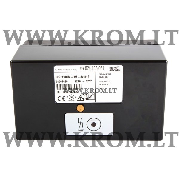 Kromschroder IFS 110IM-W-3/1/1T, 84367420 burner control unit, 84367420