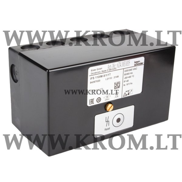 Kromschroder IFS 110IM-5/1/1T, 84367020 burner control unit, 84367020