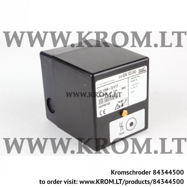 Kromschroder IFS 135B-3/1/1T, 84344500 burner control unit, 84344500