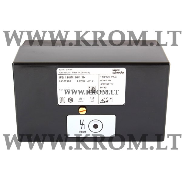 Kromschroder IFS 110IM-10/1/1N, 84367180 burner control unit, 84367180