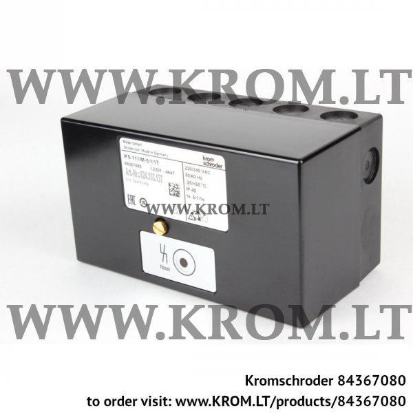Kromschroder IFS 111IM-5/1/1T, 84367080 burner control unit, 84367080