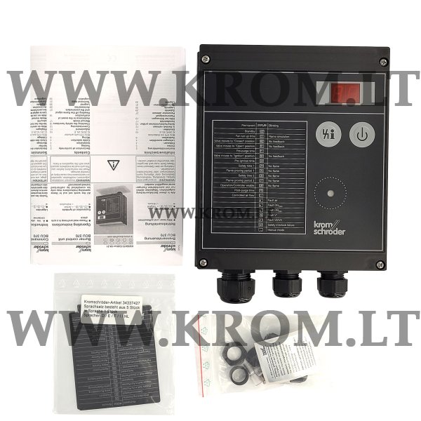 Kromschroder BCU 370WI2FEU0D3, 88600204 burner control unit, 88600204