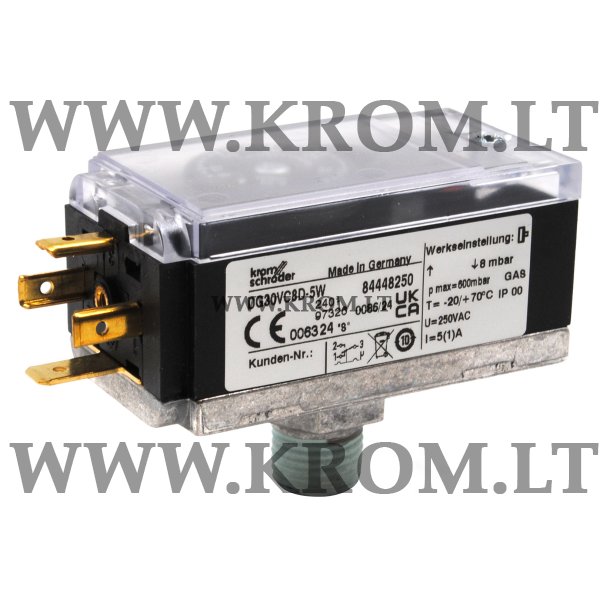 Kromschroder DG 30VC8D-5W, 84448250 pressure switch for gas, 84448250