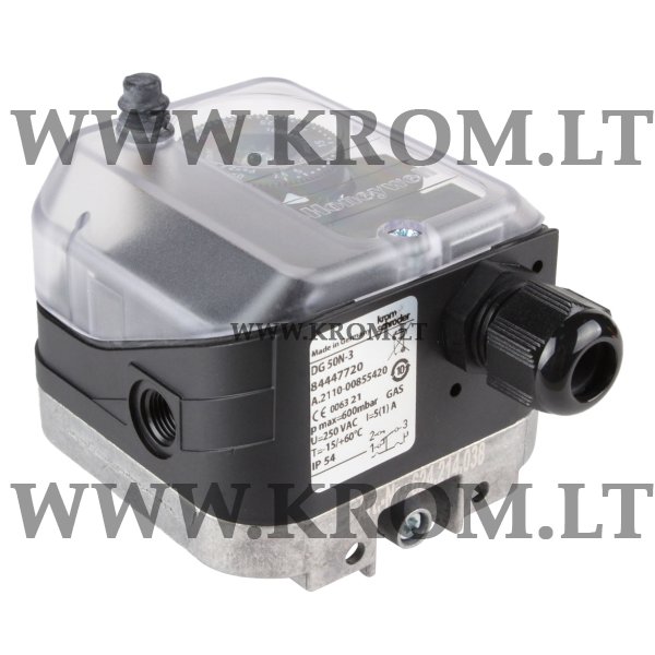 Kromschroder DG 50N-3, 84447720 pressure switch for gas, 84447720