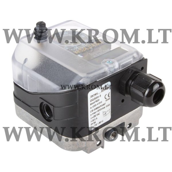 Kromschroder DG 50H-3, 84447620 pressure switch for gas, 84447620