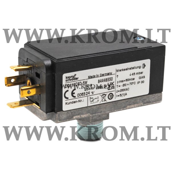 Kromschroder DG 110C8D-5W, 84448550 pressure switch for gas, 84448550