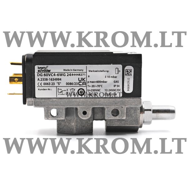 Kromschroder DG 60VC4-6WG 24Z, 84448271 pressure switch for gas, 84448271