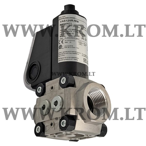 Kromschroder VAS 125R/NW, 88000571 gas solenoid valve, 88000571