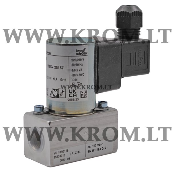 Kromschroder VG 10R01T6, 85233010 gas solenoid valve, 85233010