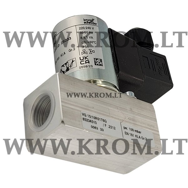 Kromschroder VG 15/10R01T6G, 85234510 gas solenoid valve, 85234510