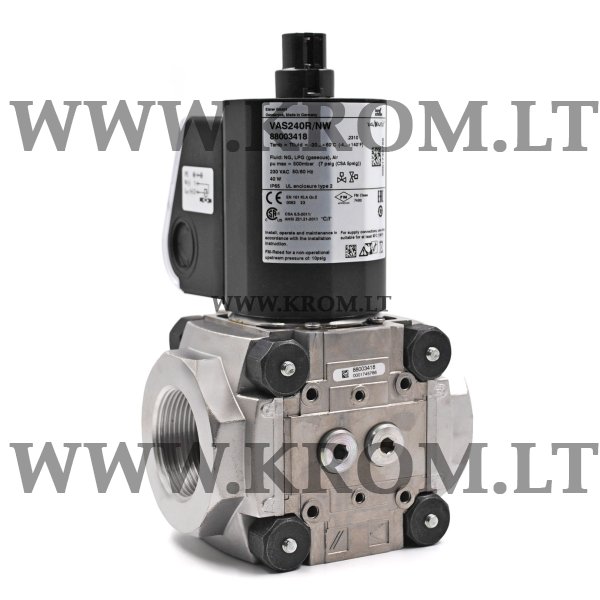 Kromschroder VAS 240R/NW, 88003418 gas solenoid valve, 88003418