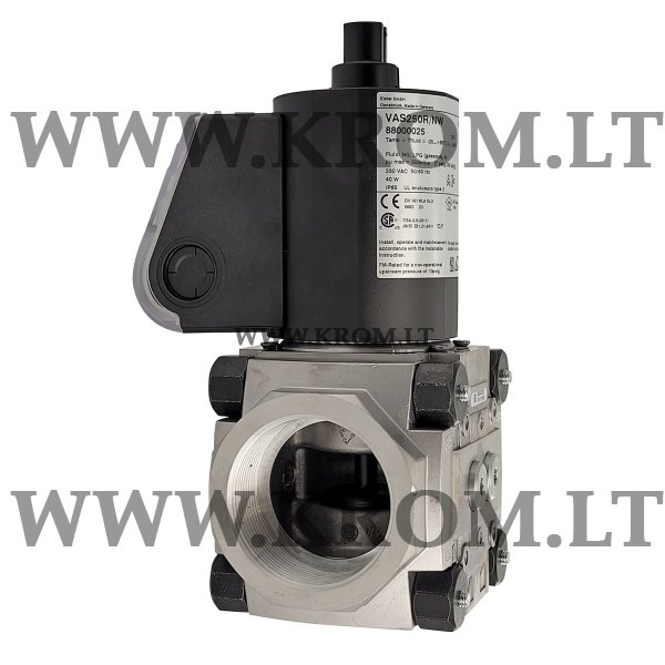 Kromschroder VAS 250R/NW, 88000025 gas solenoid valve, 88000025