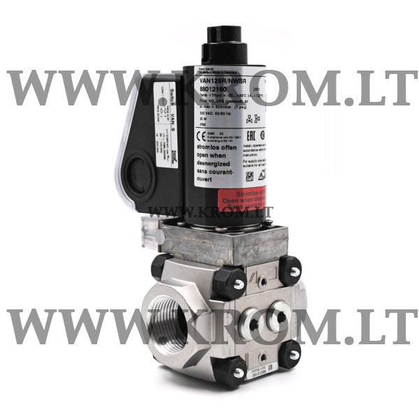 Kromschroder VAN 125R/NWSR, 88012160 gas solenoid valve, 88012160