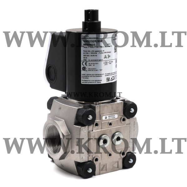 Kromschroder VAS 232R/NW, 88000023 gas solenoid valve, 88000023