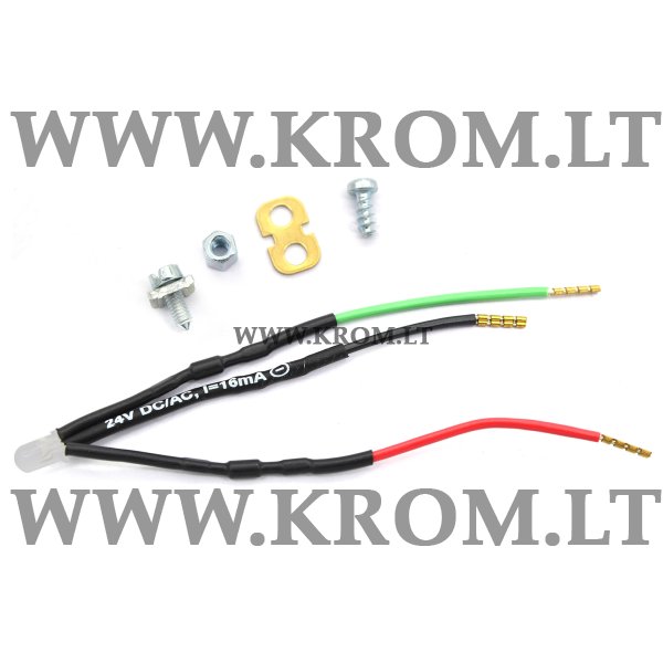 Kromschroder LED set red/green 24VDC for gas pressure switch, 74921089, 74921089