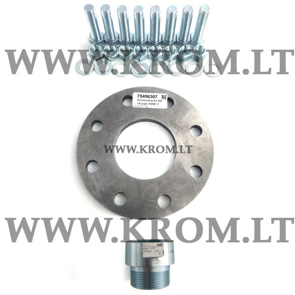 Kromschroder Adapter-Set BR 140 NPT, 74922635 (75456307 + 75456302 + 75456307), 74922635