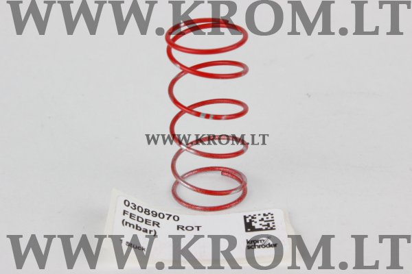 Kromschroder Spring 03089070 60-110 mbar for JSAV25, JSAV40, 03089070