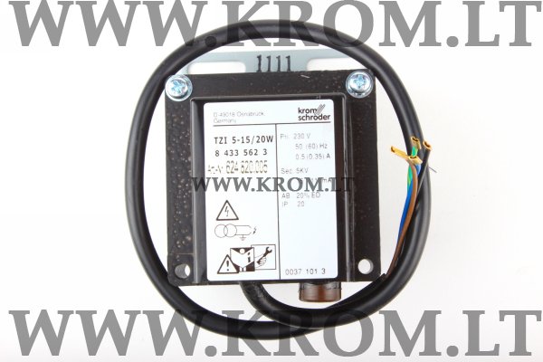 Kromschroder TZI5-15/20W, 84335623 ignition transformer, 84335623