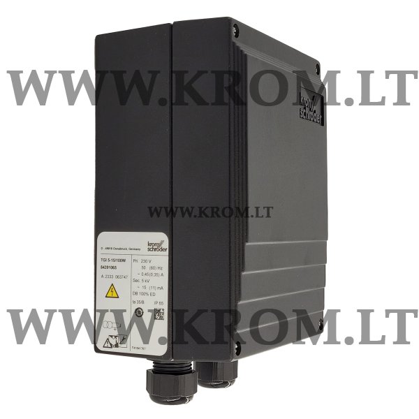 Kromschroder TGI 5-15/100W, 84391065 ignition transformer, 84391065