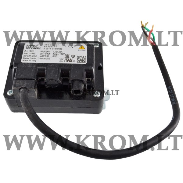 Kromschroder TZI 8-20/33QT, 84391141 ignition transformer, 84391141