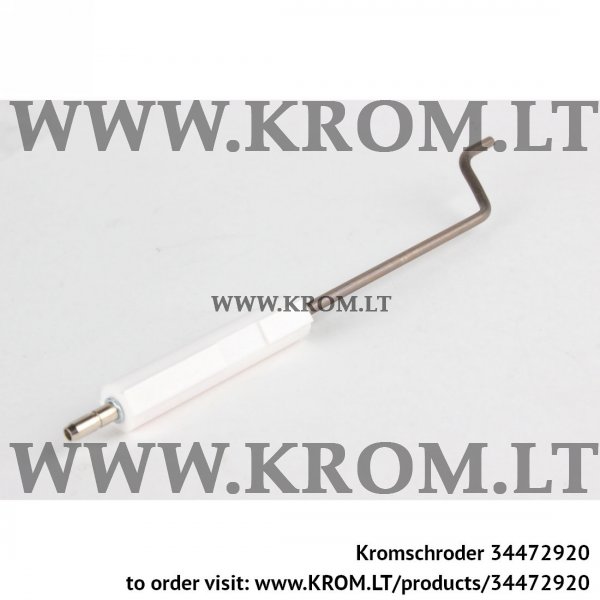 Kromschroder Ionisation electrode rod for ZAI, 34472920, 34472920