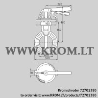 DKR450Z03H450D (72701380) butterfly valve