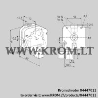 DG10UG-9K2 (84447012) pressure switch for gas