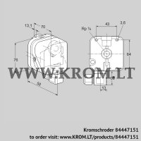 DG10B-6 (84447151) pressure switch for gas