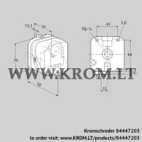 DG50B-5 (84447203) pressure switch for gas
